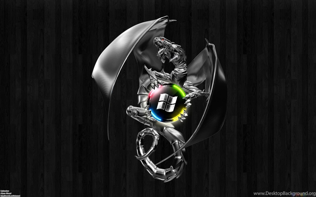 Windows, Image, Dragon, Background, Wallpapers (