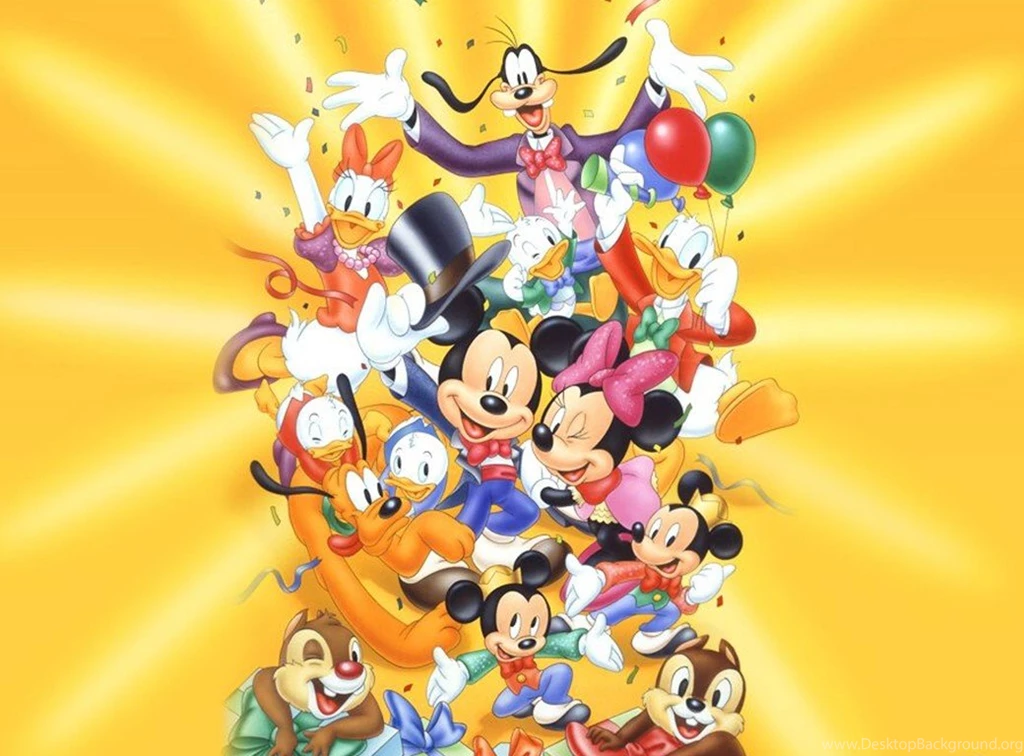 Walt Disney Cartoon Characters Wallpapers