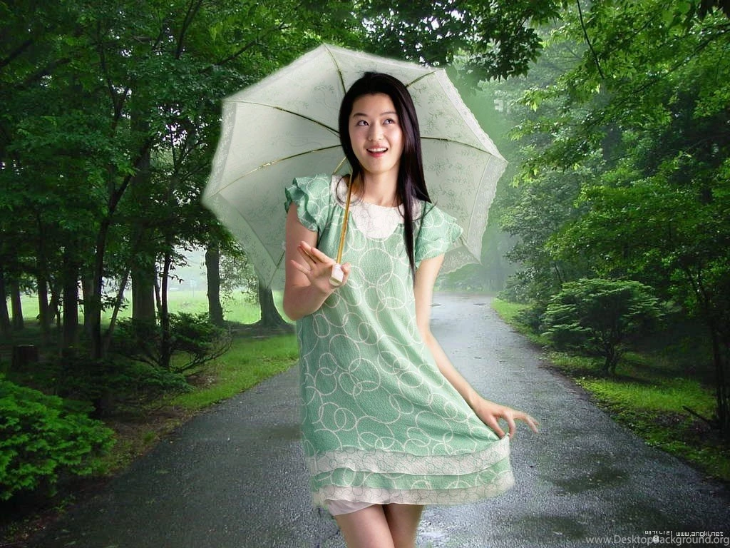 Jun Ji Hyun Umbrella HD