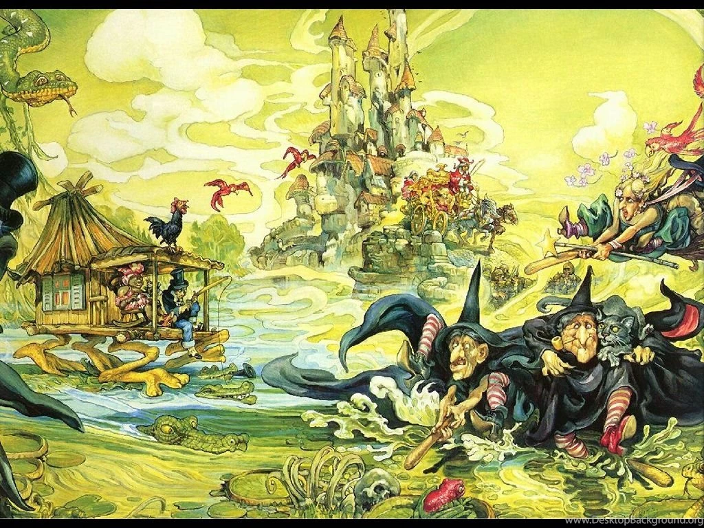 My Free Wallpapers   Fantasy Wallpapers : Discworld   Witches Source