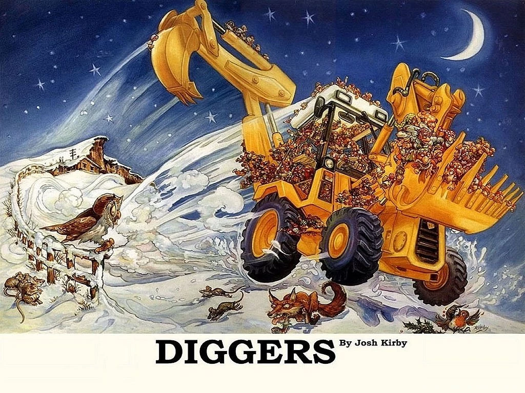My Free Wallpapers Fantasy Wallpapers : Discworld Diggers