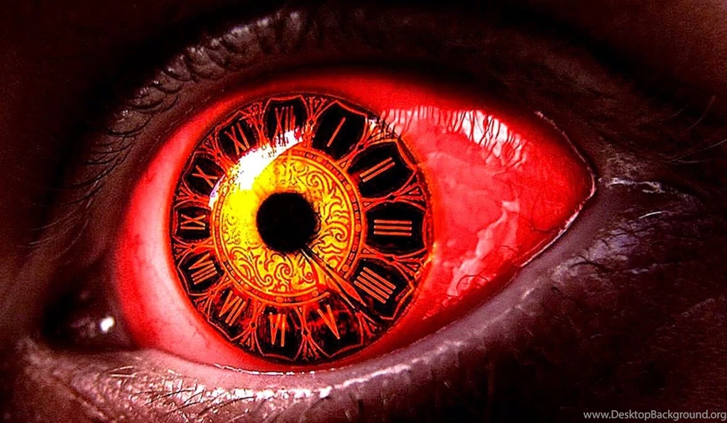 Red Horror Eye Desktop Backgrounds
