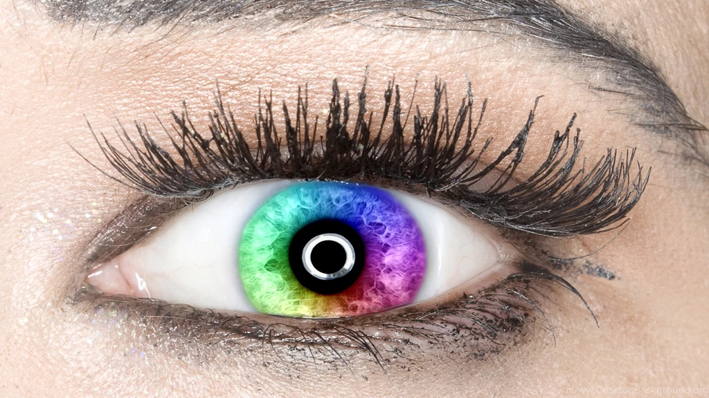 Colors In Her Eye Uhd Wallpapers   Ultra High Definition ...