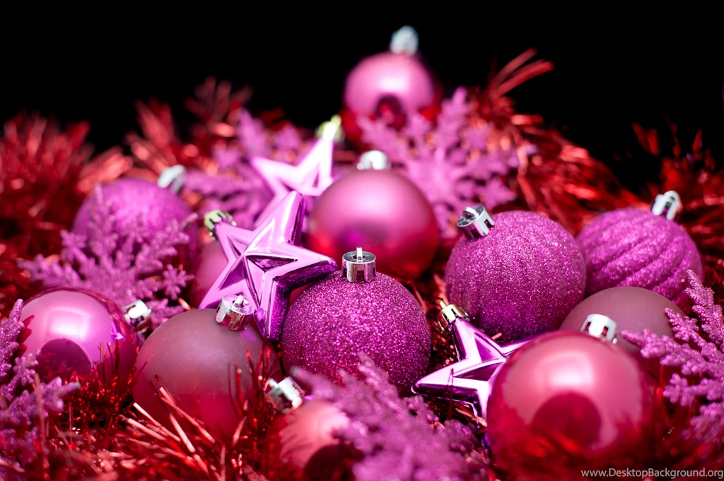 Pink Ornaments Backgrounds