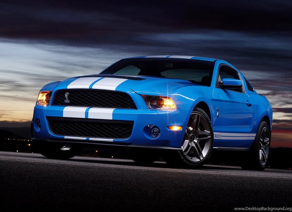 Download Cool Picture Blue Mustang Shelby GT500 Cobra Muscle Sport ...
