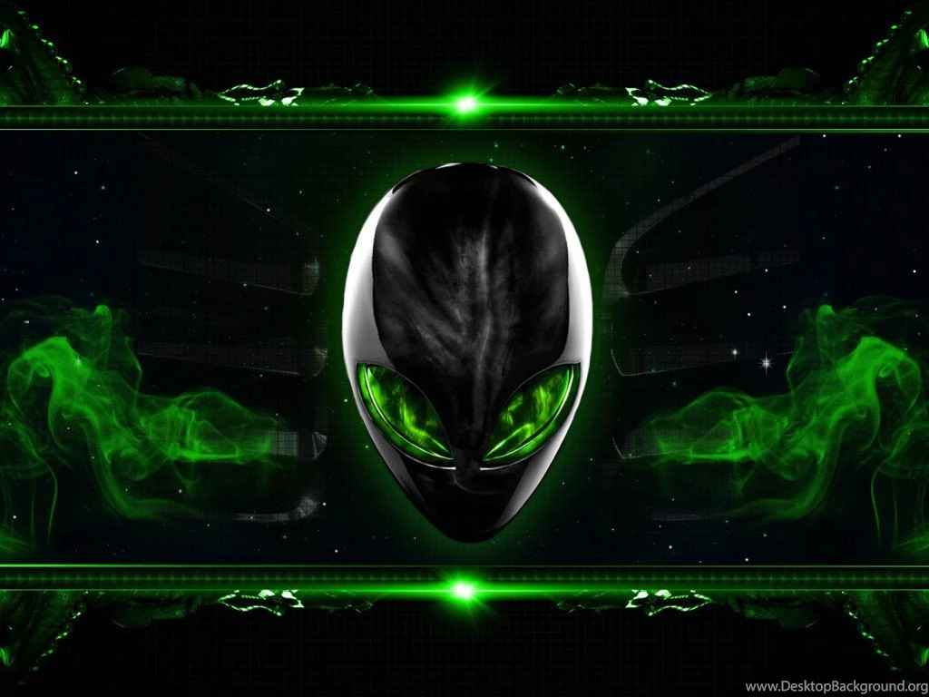 Green alienware free live wallpapers for desktop 1024x768.jpg