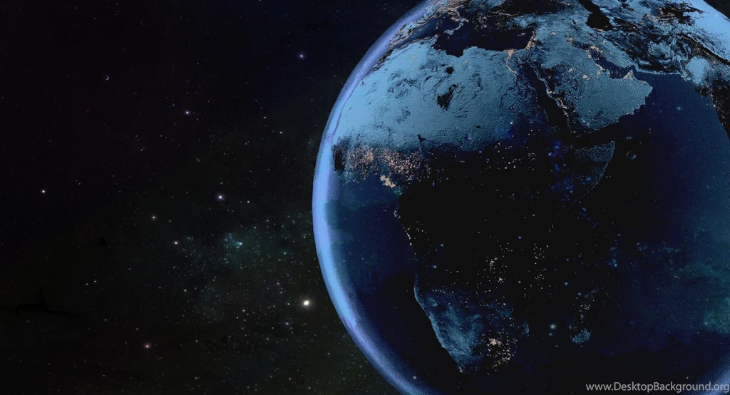 Earth At Night By Mrkmhtet On DeviantArt