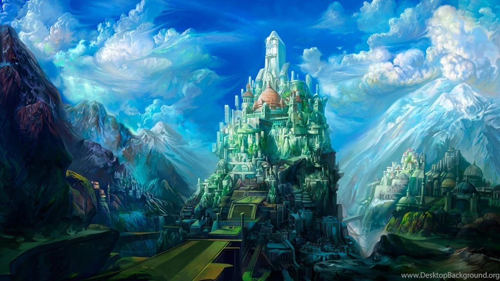 3D Art Castle Cool New Wallpapers In Widescreen