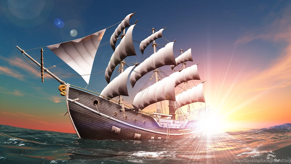 Renderings, Digital 3d, Ship Boat, Concept 3d, Art, Sea, Hd, Wallpapers