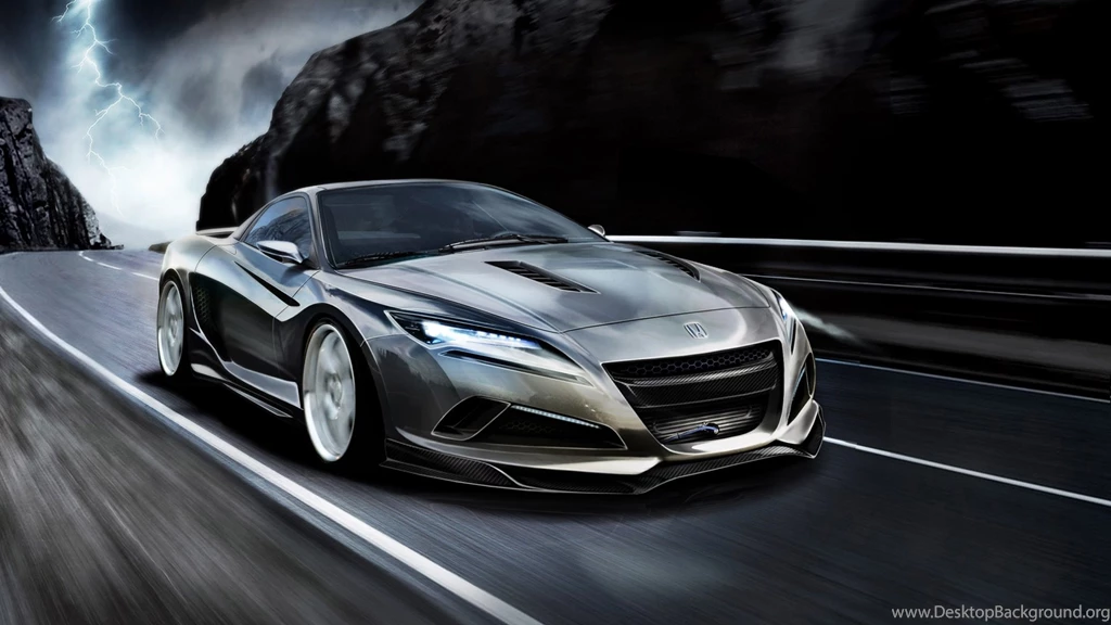 Honda Sports Car Concept Art Desktop Wallpapers