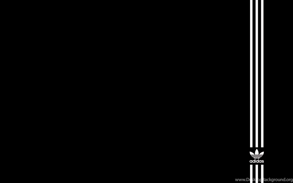 Adidas Black White Logo Wallpapers