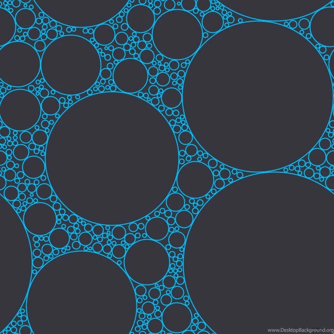 Deep Sky Blue And Revolver Circles Bubbles Sponge Soap Seamless ...