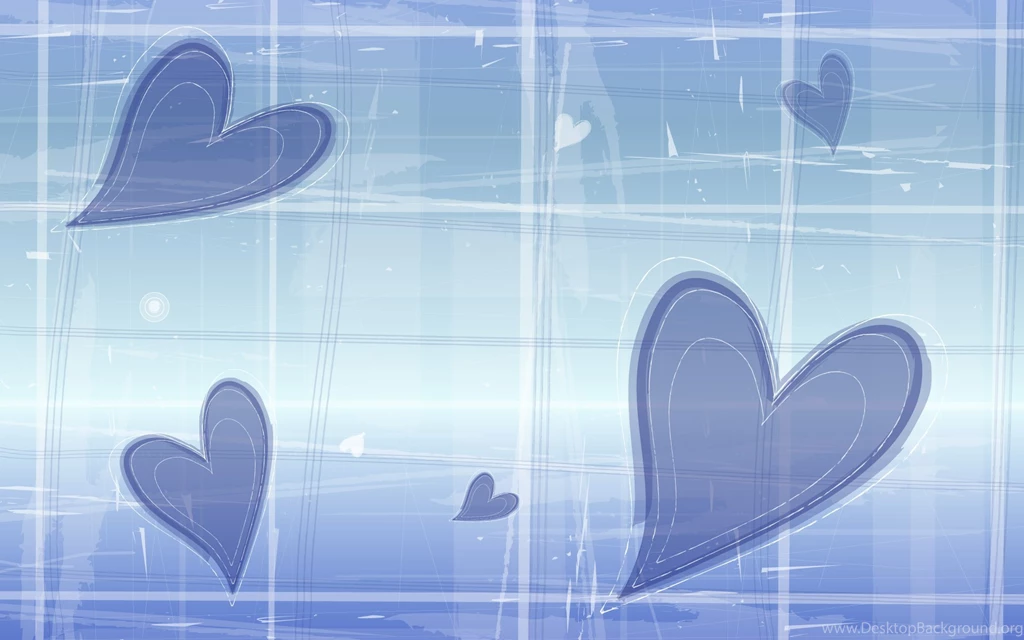 Hearts, Blue, Valentine, Backgrounds, Wallpaper, Desktop (