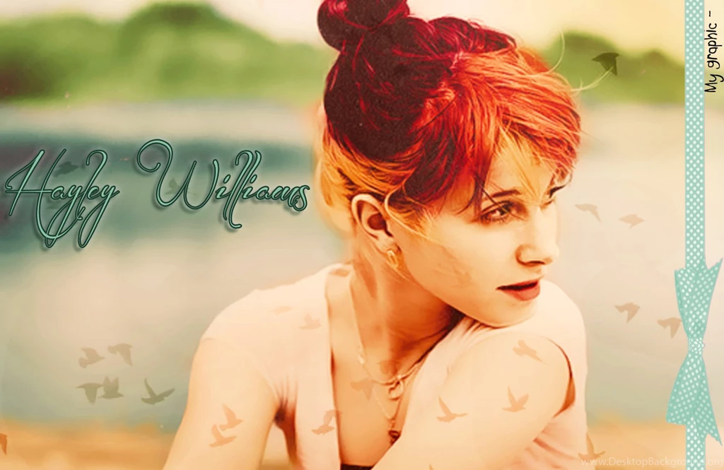 Hayley Williams Computer Desktop Created By Me. By My Graphic On ...