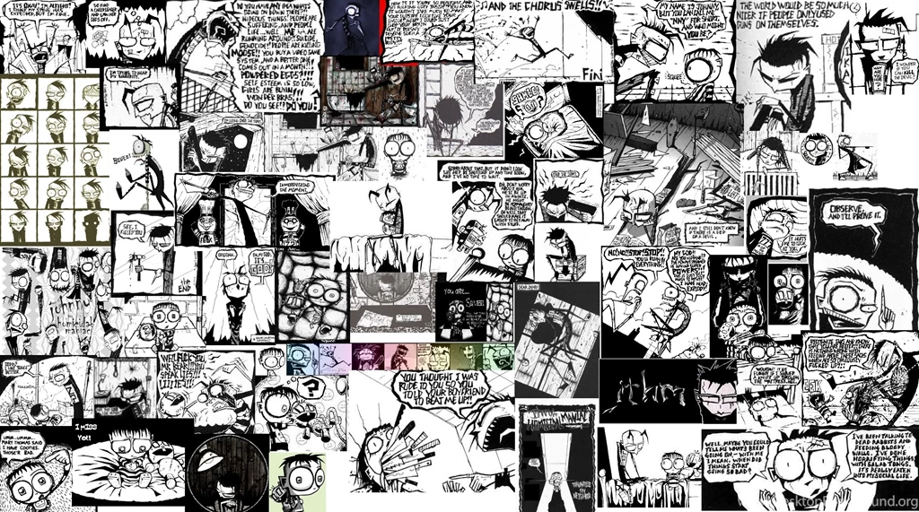 Nny And Squee Montage >.< Johnny The Homicidal Maniac Fan Art ...