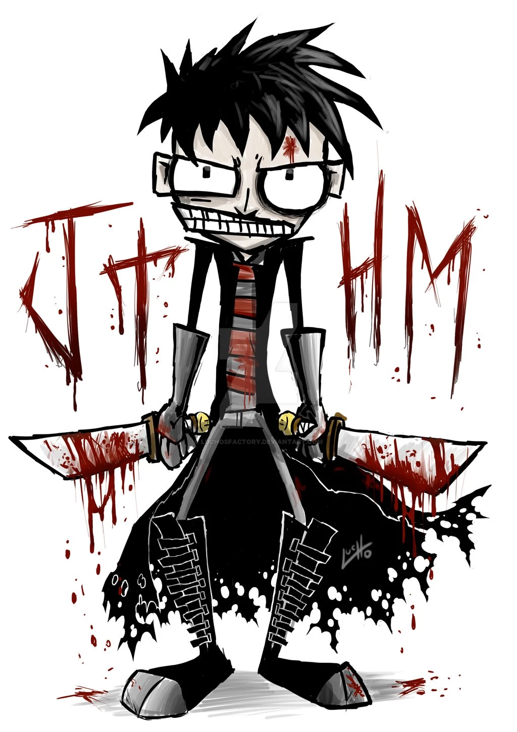 Johnny The Homicidal Maniac By LuchosFactory On DeviantArt