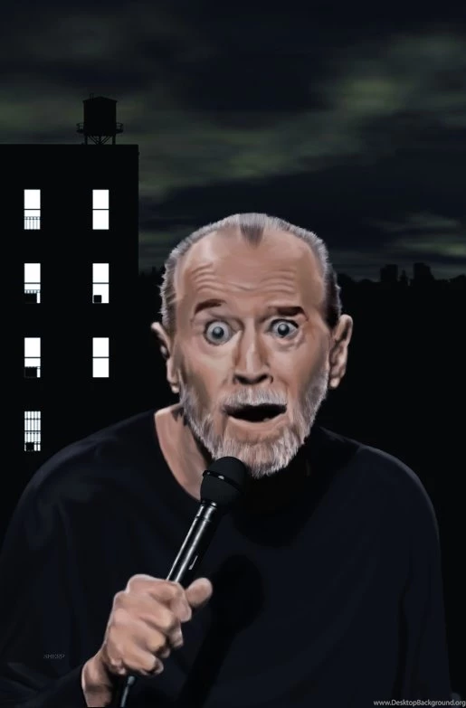 George Carlin Digital Painting By Soussherpa On DeviantArt