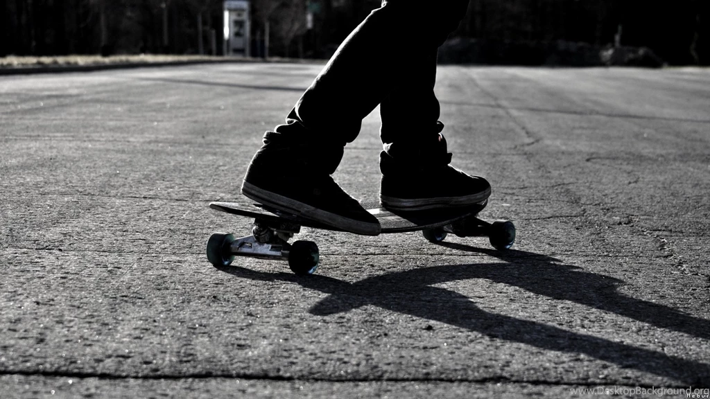 Wallpapers Skateboard Hd Black And White Skateboarding Monochrome ...