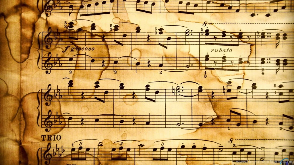 Sheet Music Wallpapers 03, HD Desktop Wallpapers