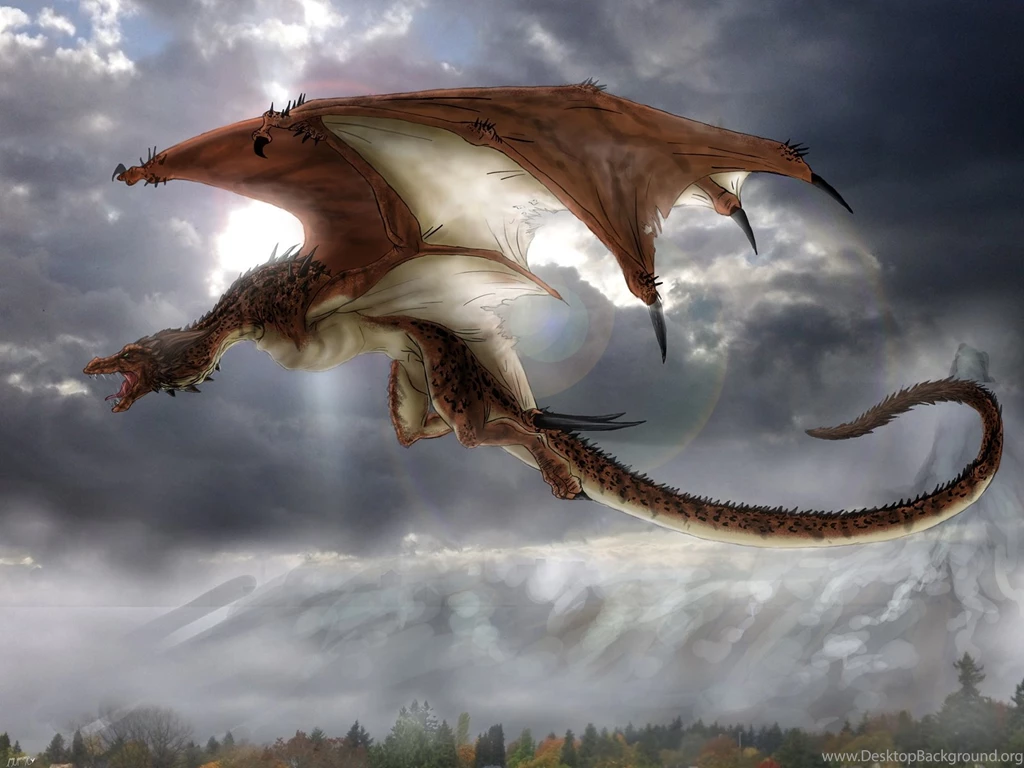 Dragon Mythical Creatures Wallpapers (28605048) Fanpop