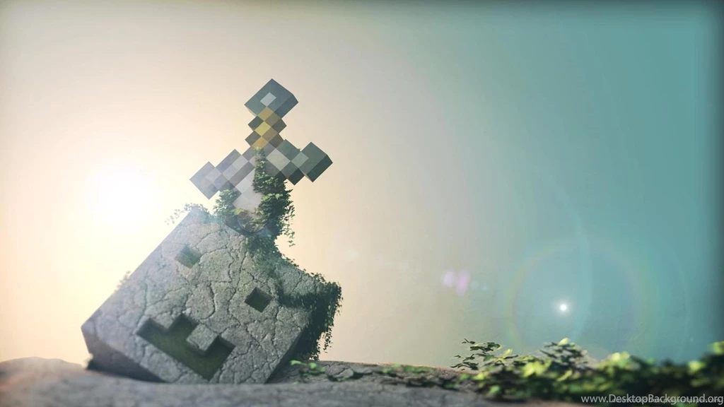 Download 1366x768 Decaying Minecraft Wallpapers