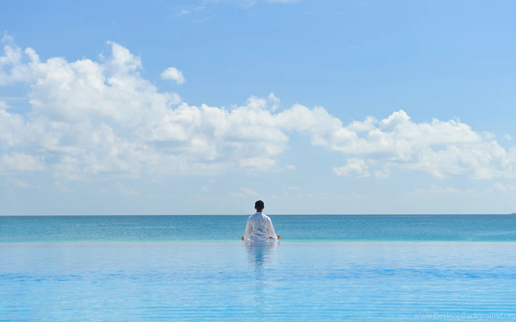 2560x1600 Yoga, Maldives, The Sky, Sea Wallpapers And Pictures 58739