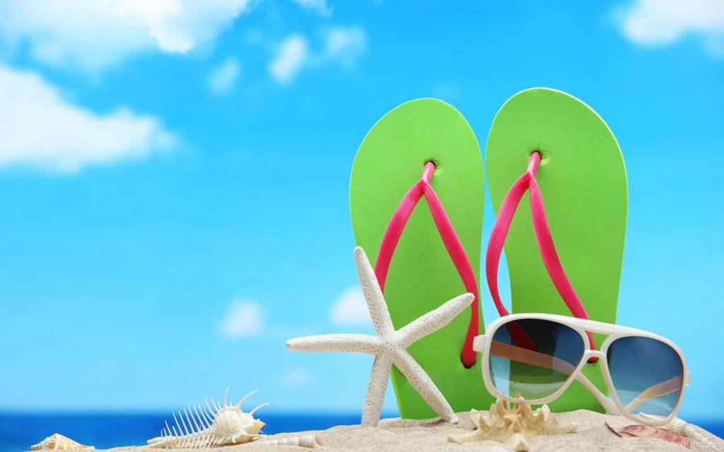 Beach Flip Flops Wallpapers