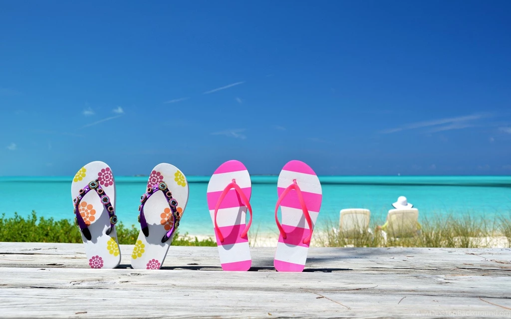 Beach Flip Flops Wallpapers