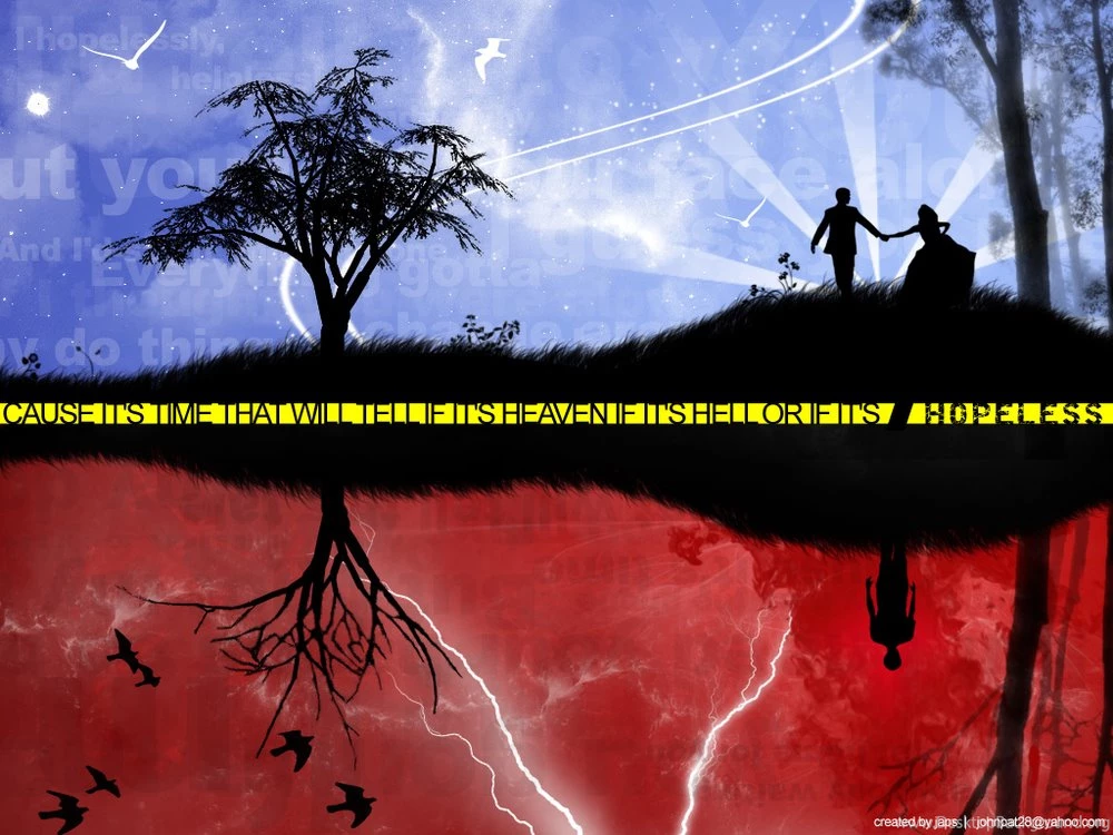 Wallpapers Train Hopeless / Heaven Or Hell By J fiXart ...