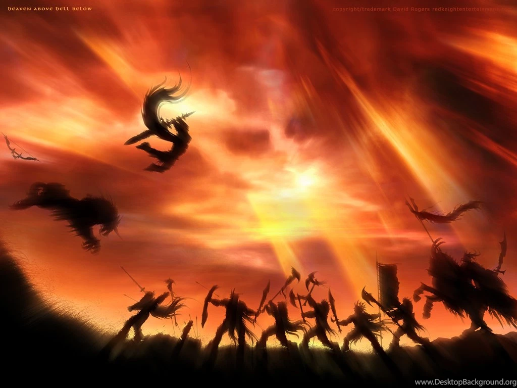 Heaven Above Hell Below By Red Rogers On DeviantArt