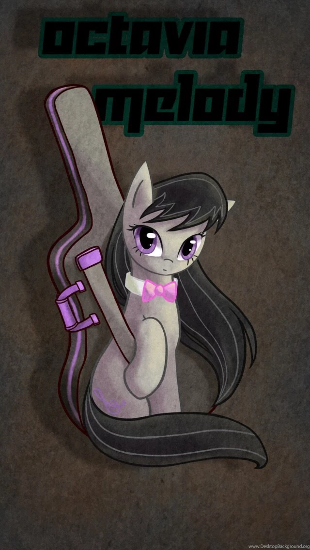 Octavia Melody   IPhone/Android Wallpapers By Mlp WallpaperCreator ...