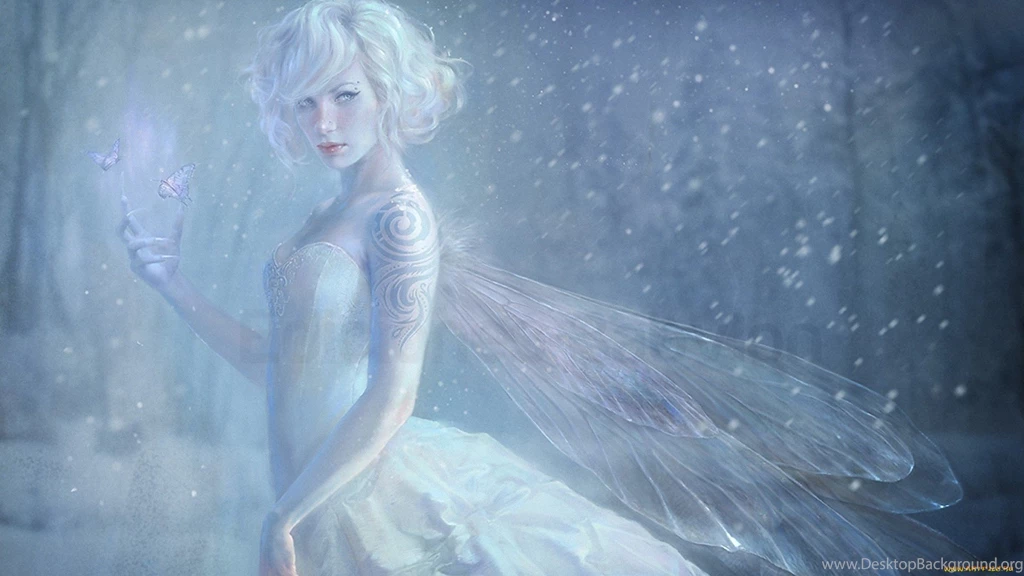 Snow Fairy Computer Wallpapers, Desktop Backgrounds