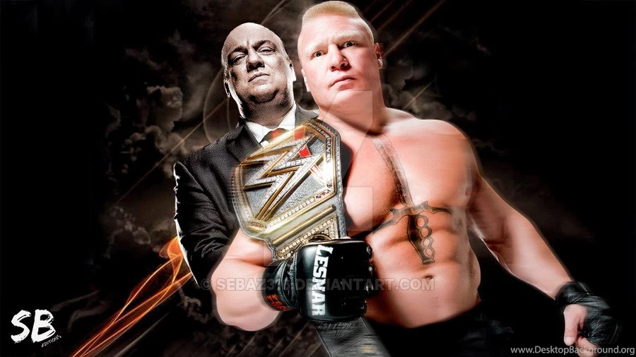 Brock Lesnar Wwe World Heavy Champion Wallpapers By Sebaz316 On ...