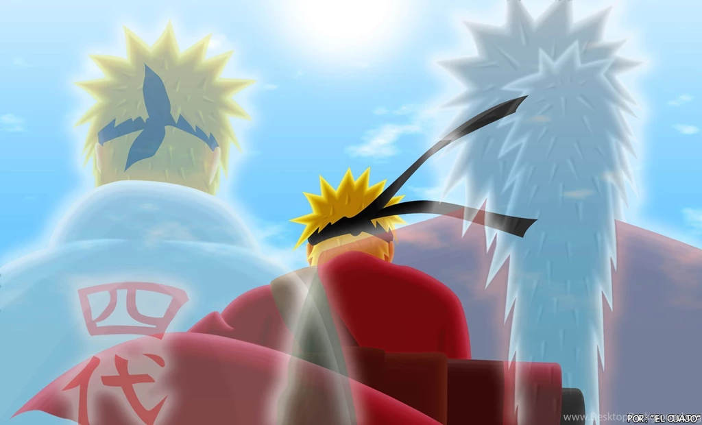 Wallpapers Naruto Shippuuden Like Yondaime Jiraya Fanart By ...
