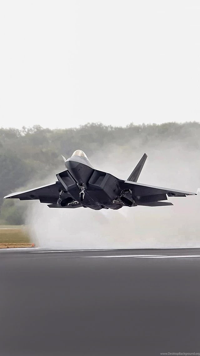 F22 iPhone 5 Wallpapers