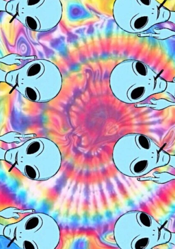 Alien, Aliens, Backround, Pastel, Tiedye, Wallpapers Image ...