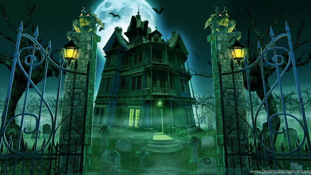 Halloween Haunted House Wallpapers Widescreen
