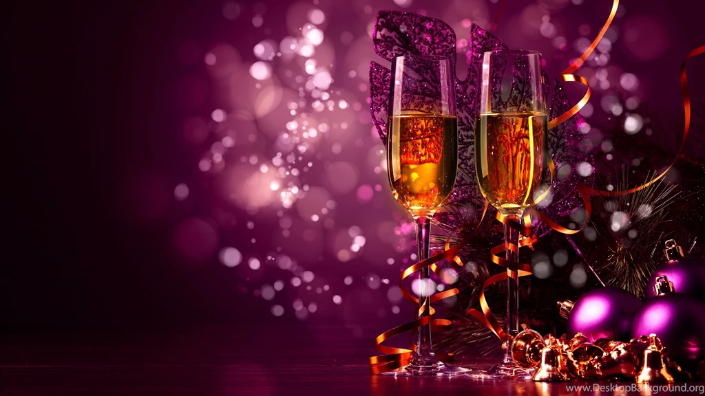 Holidays: Champagne New Year Party Festival Holiday Glasses Free ...