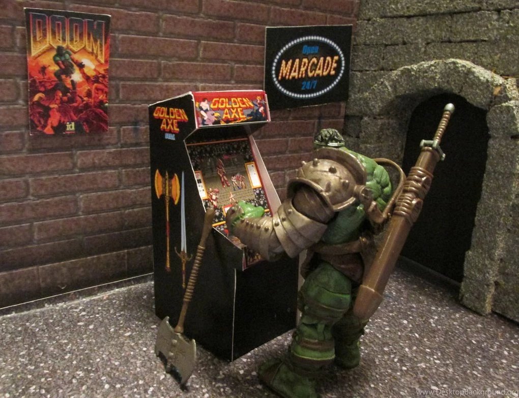 World War Hulk Playing Golden Axe By Papercrafter1 On DeviantArt