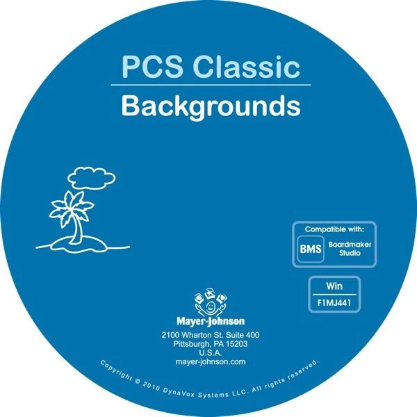 PCS™ Classic: Backgrounds   Studio Edition
