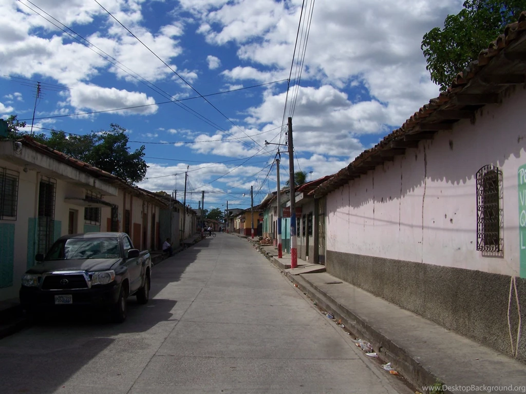 HD Old Houses In El Salvador And The Road Wallpapers New Post Has ...
