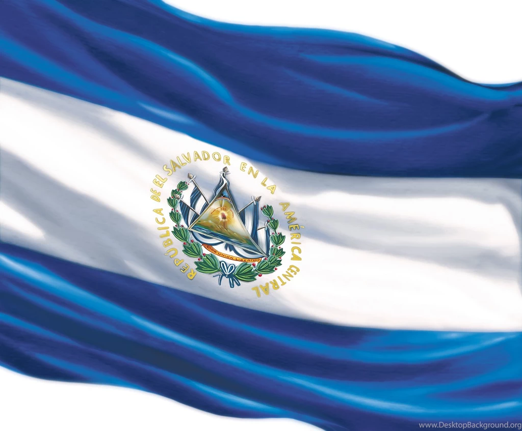 El Salvador Flag   Free Large Images