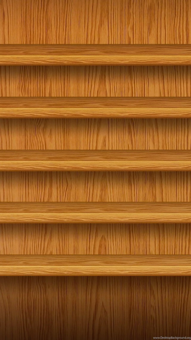 Wallpapers Textured Light Wood Shelves iPhone 5 Wallpapers For Your ...