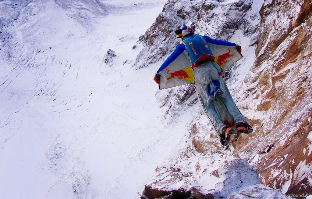 Base Jumping Jump Fly Flight Extreme Dive Diving Sky (1) Wallpapers ...