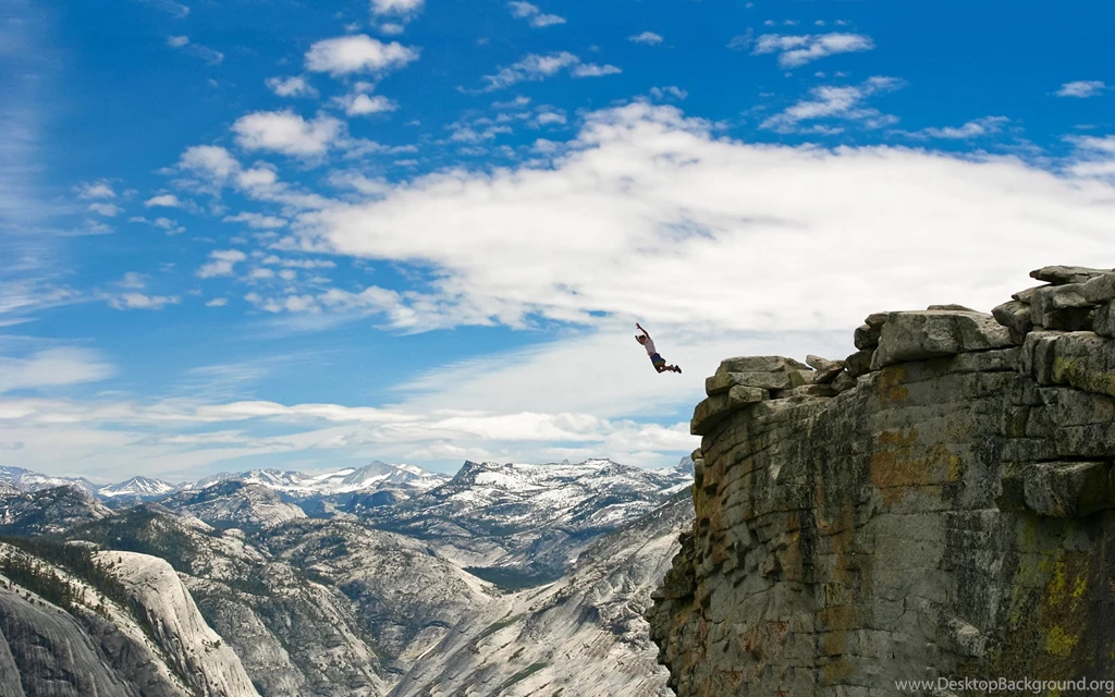 Canyon Base Jump Wallpapers