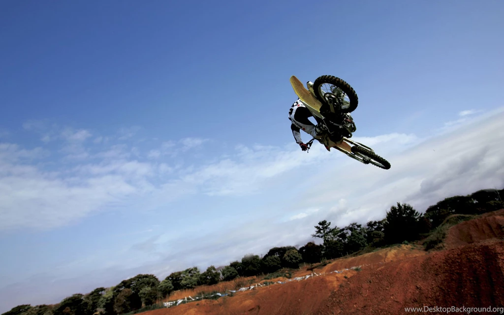 Flying Motocross HD Wallpapers Free Download