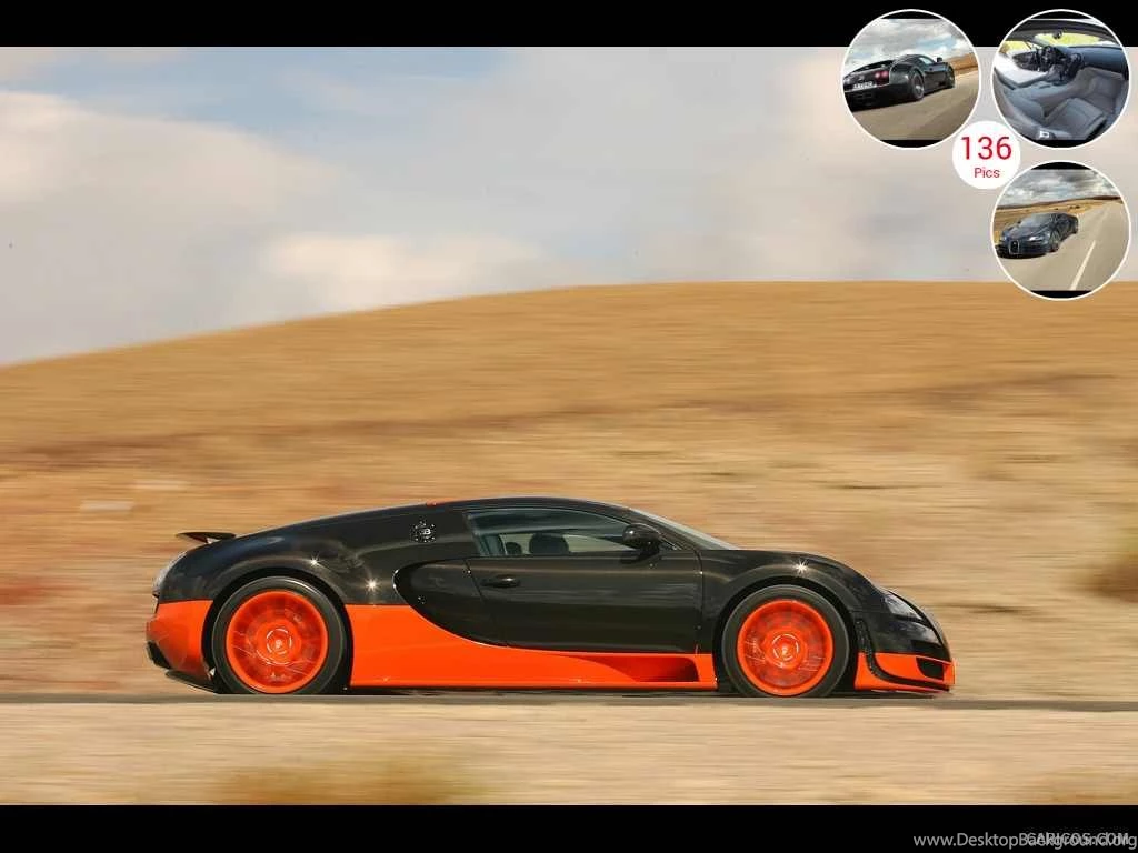 Bugatti Veyron Super Sport Orange & Black