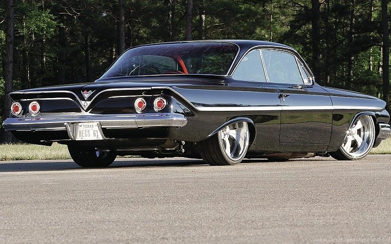 1961 Chevy Bel Air Classic Muscle Cars Hot Rod Free Desktop ...