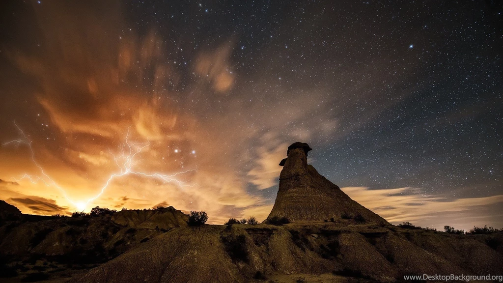 Landscape Thunder Wallpapers