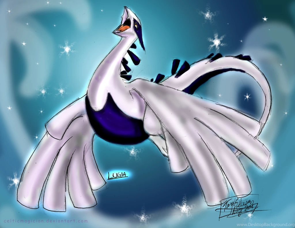Pokemon Signatures Lugia